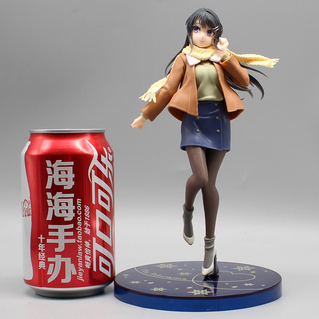 20cm Anime Sakurajima Mai Figures Seishun Buta Yarou Wa Bunny Girl